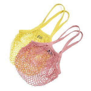 The GUUD Brand - French Market Mesh Grocery Totes (Set of 2)